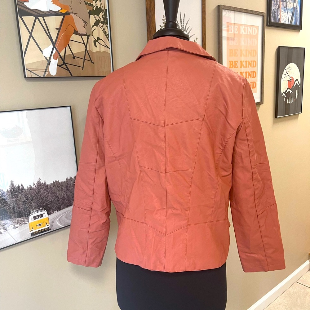 Faux Leather Jacket - Picture 3 of 5